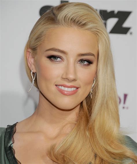 amber heard blonde hair